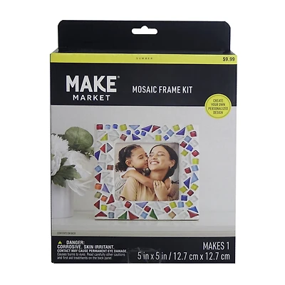 5" x 5" Rainbow Mosaic Frame Kit by Make Market®