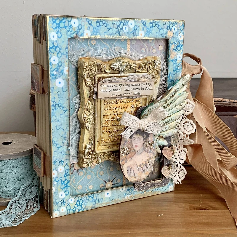 Stamperia Klimt Double-Sided Paper Pad, 12" x 12"