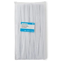 12 Packs: 350 ct. (4,200 total) White Chenille Pipe Cleaners by Creatology™
