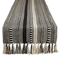 DII® 72" Braided Stripe Table Runner