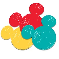 Eureka® Mickey Mouse® Paper Cut Outs, 3 Packs of 36