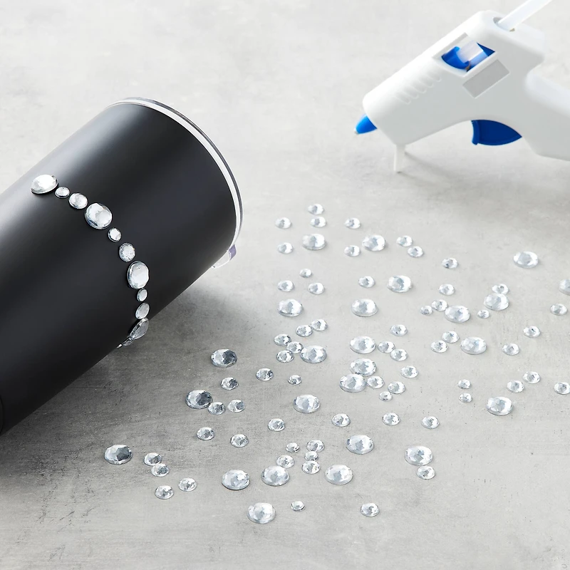 12 Pack: 1lb. Round Clear Gems by Creatology™