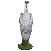 Design Toscano 18" Gray Heron Coastal Bird Statue, 2ct.
