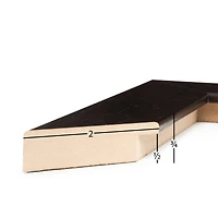 Frame USA Café Wide Espresso Single Image Picture Frame with Mat