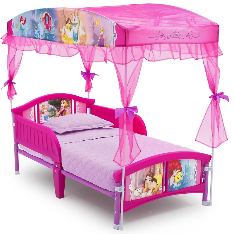 Disney® Princess Canopy Toddler Bed