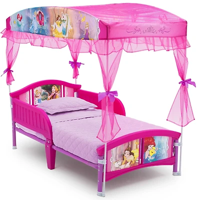 Disney® Princess Canopy Toddler Bed