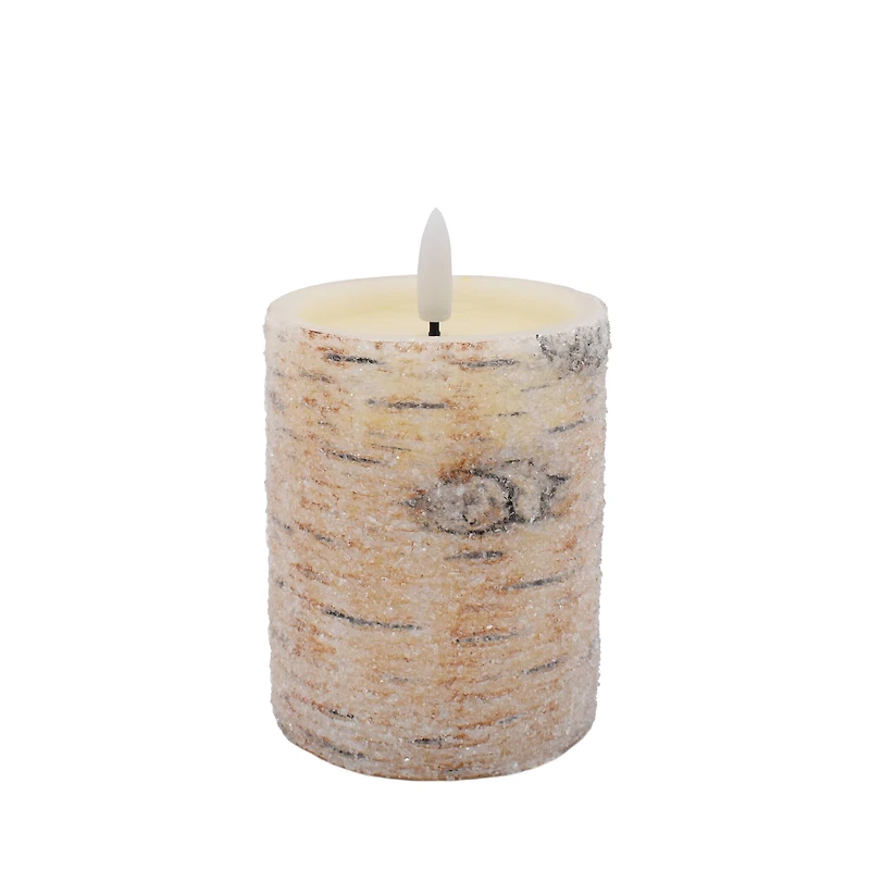 Birch LED Wax Pillar Candle by Ashland