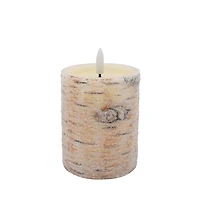 Birch LED Wax Pillar Candle by Ashland