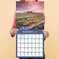 TF Publishing 2024 Barns Wall Calendar
