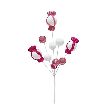 14.5" Glitter Candy Spray Pick by Ashland