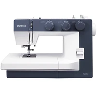 Janome 1522-BL 22-Stitch Mechanical Sewing Machine with Wide Sewing Bed