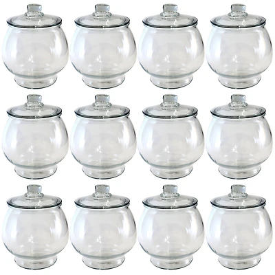 12 Pack: 9" Clear Glass Terrarium by Ashland®