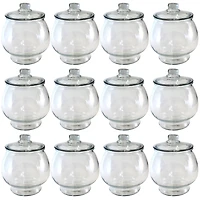 12 Pack: 9" Clear Glass Terrarium by Ashland®