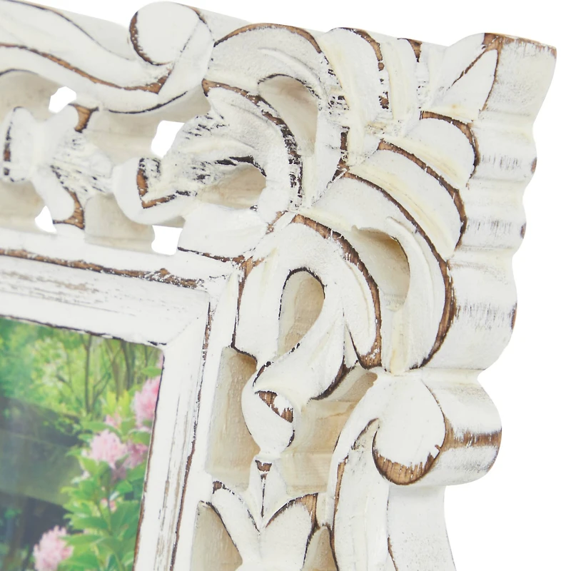White Mango Wood 5" x 7" Frame