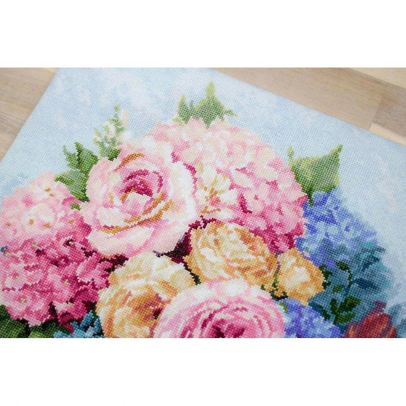 Luca-s Bouquet Counted Cross Stitch Kit