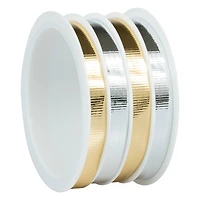JAM Paper 3/8" x 55yd. Metallic Ribbon