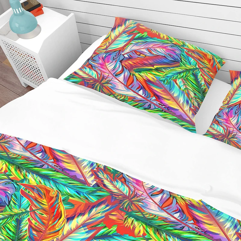 Designart 'Bright Texture' Southwestern Bedding Set