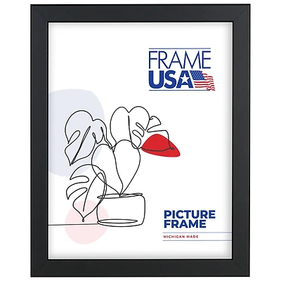 Frame USA Corporate Thin Black Single Image Picture Frame