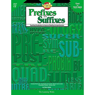 Creative Teaching Press® Prefixes & Suffixes Book