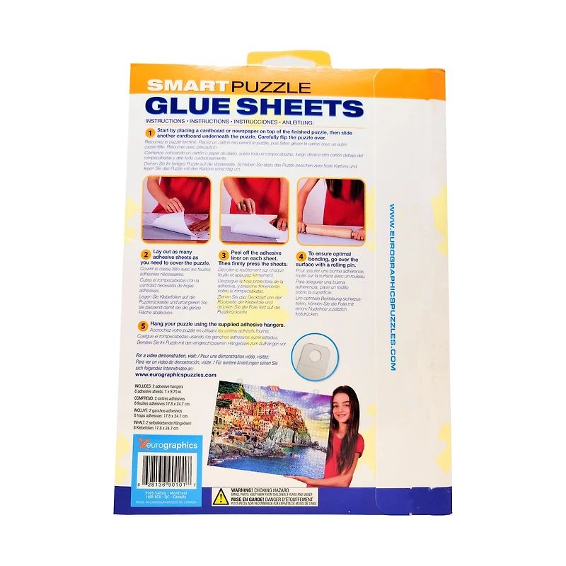 Smart Puzzle Glue Sheets
