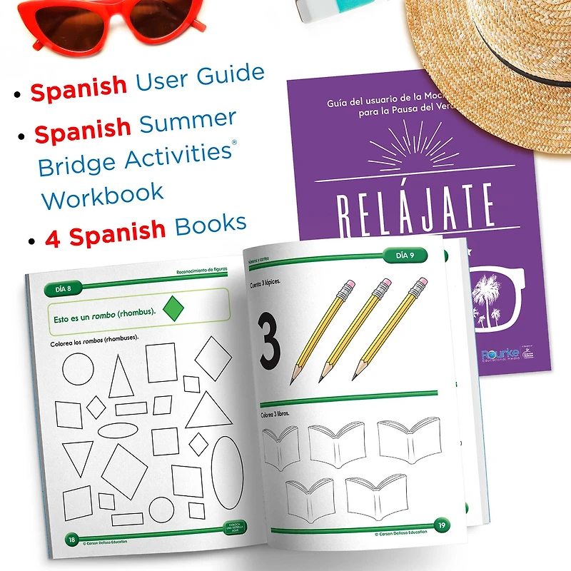 Summer Bridge Activities Summer Bridge Spanish Backpack for Grade PK-K