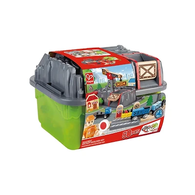 Hape Railway Bucket Builder Train Set