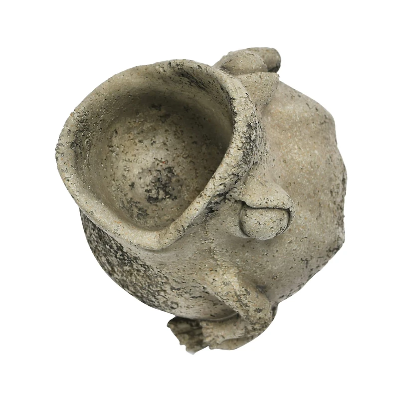 Hello Honey® 9" Cement Frog Planter