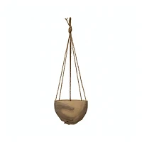 Hanging Hands Cement Planter with Jute Hanger