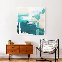 Shades Of Blue 30" x 30" Canvas Wall Art