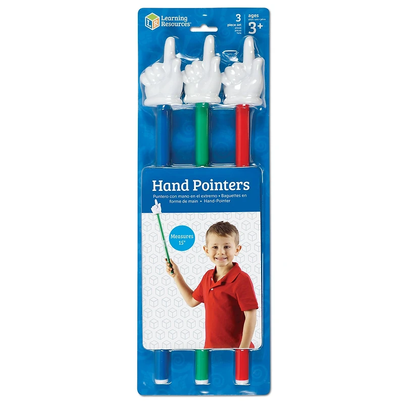 Learning Resources 15" Hand Pointers, 3ct.