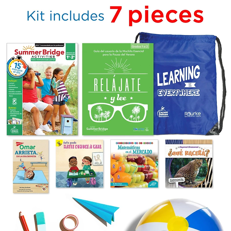 Summer Bridge Activities Summer Bridge Spanish Backpack for Grade