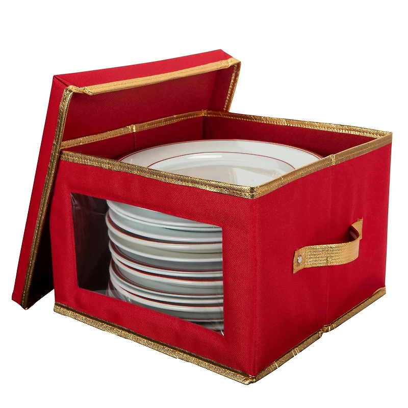 Simplify Holiday Dinner Plate Storage Box