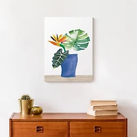 Birds Of Paradise 12" x 16" Canvas Wall Art