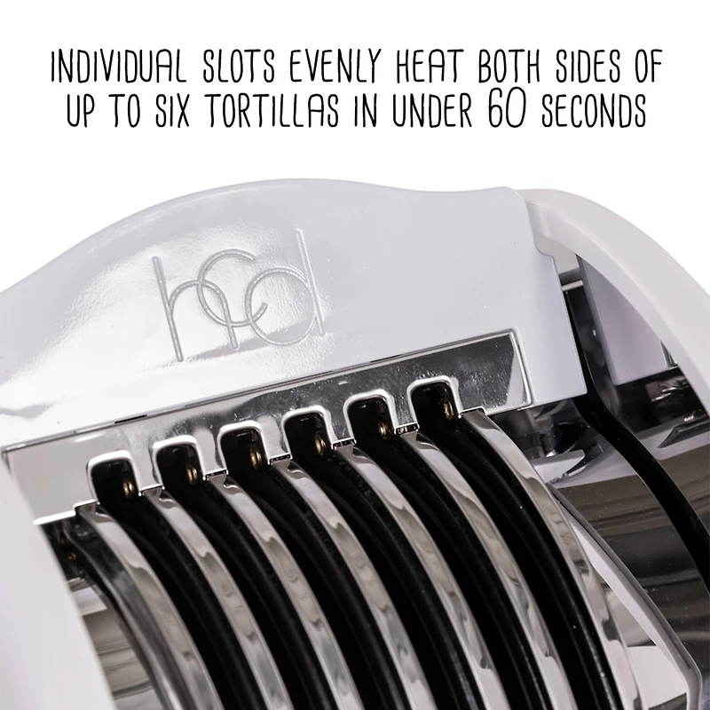 Honey Can Do White Electric Tortilla Toaster