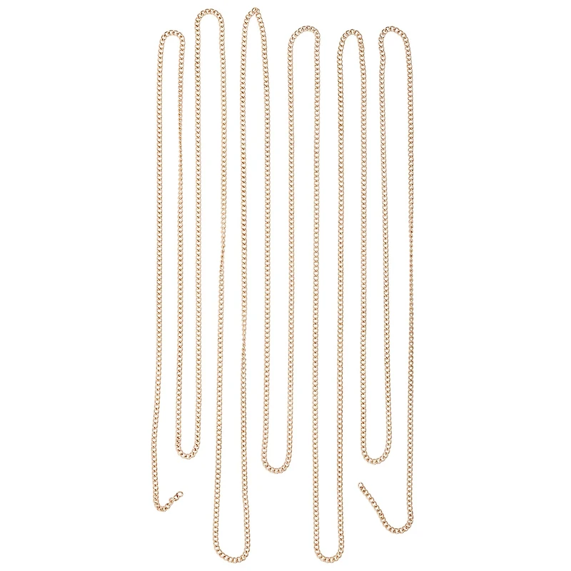 12 Pack: 96" Light Rose Gold Chain by Bead Landing™