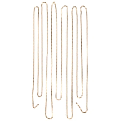 12 Pack: 96" Light Rose Gold Chain by Bead Landing™