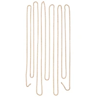 12 Pack: 96" Light Rose Gold Chain by Bead Landing™