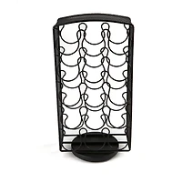 Mind Reader 30 Capacity Black Metal Mesh Single Serve Coffee Pod Holder Carousel