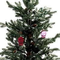 Pink Skulls 6 Piece Plastic Ornament Set by Ashland®