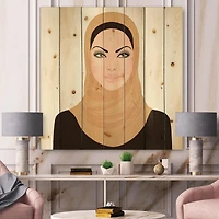 Designart - Portrait of Muslim Woman In Traditional Hijab