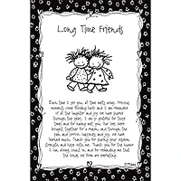 Children of the Inner Light® by Marci Art Long Time Friends Plaque