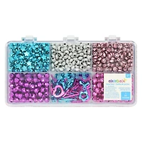 Metallic Brights & Findings Bead Box by Creatology™