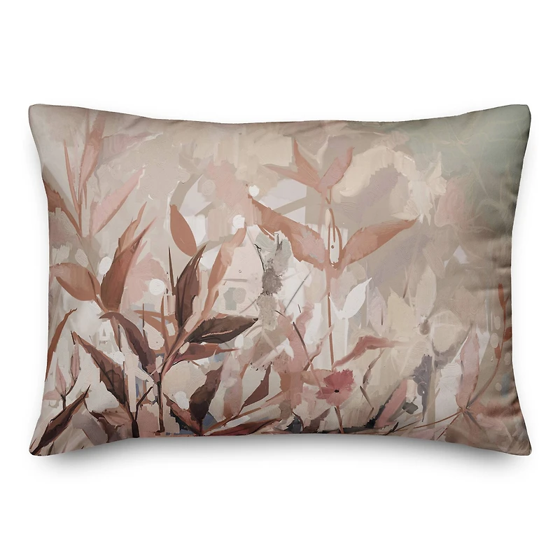 Fall Botanicals Throw Pillow