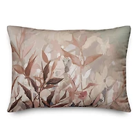 Fall Botanicals Throw Pillow