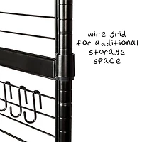 Honey Can Do Black Matte Work Station