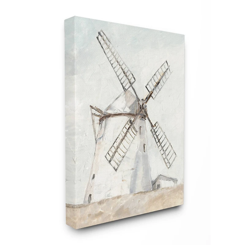 Stupell Industries Windmill Farm Landscape Wall Accent