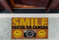 DII® Smile You're On Camera Doormat