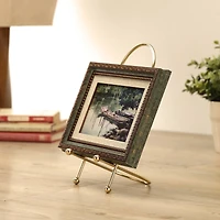 Golden Curved Wire Photo Easel by Studio Décor®