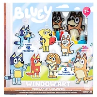 Bluey Window Art Kit