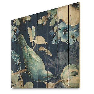 Designart - Indigold Bird Cottage Family IV